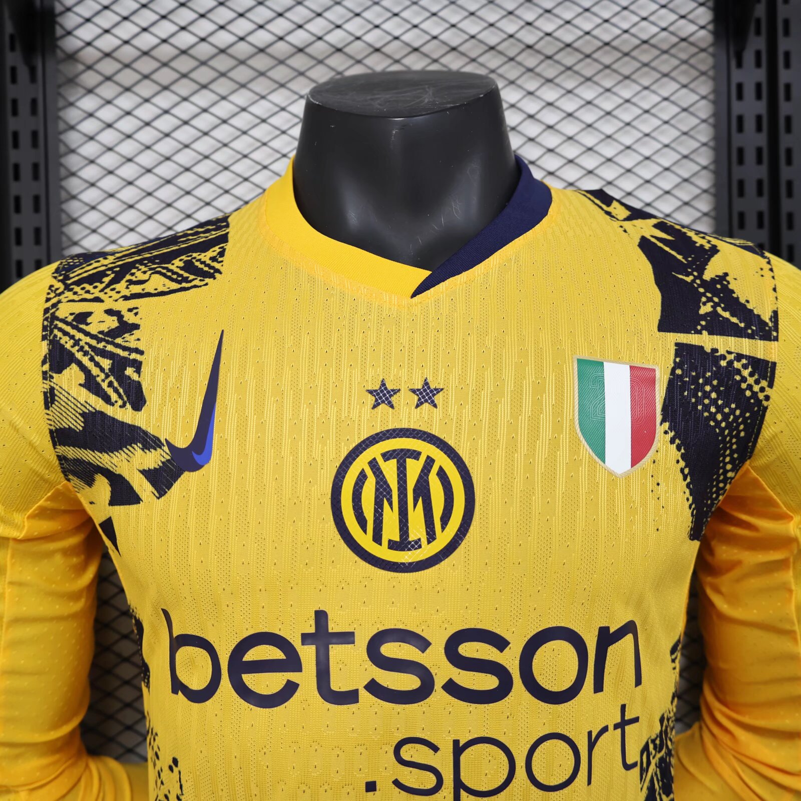 2024/2025 Long Sleeve Player Version Inter Milan Third Away Football Shirt 1:1 Thai Quality