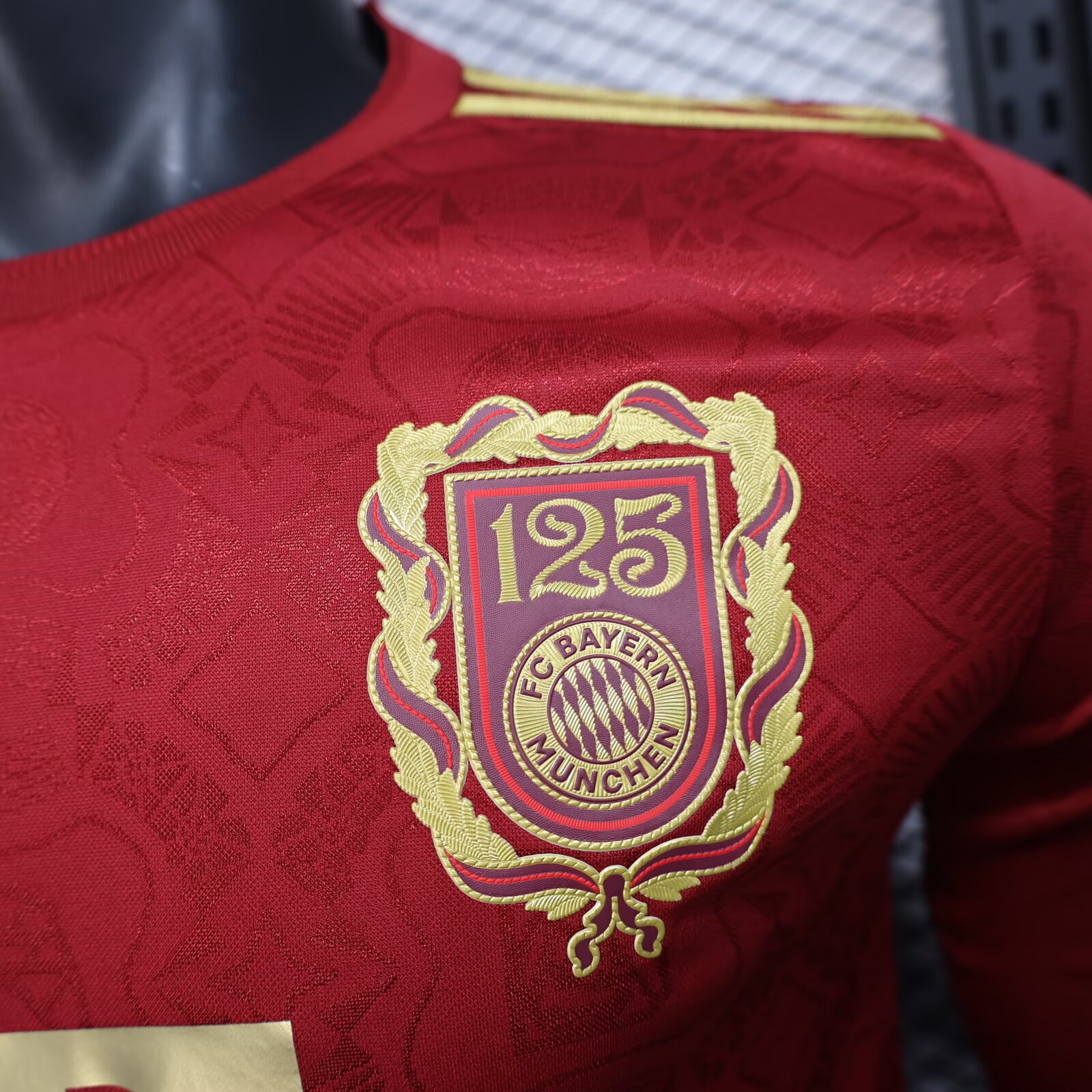 2025/2026 Long Sleeve Player Version Bayerthtn Munchethtn 125th Anniversary Football Shirt Custom