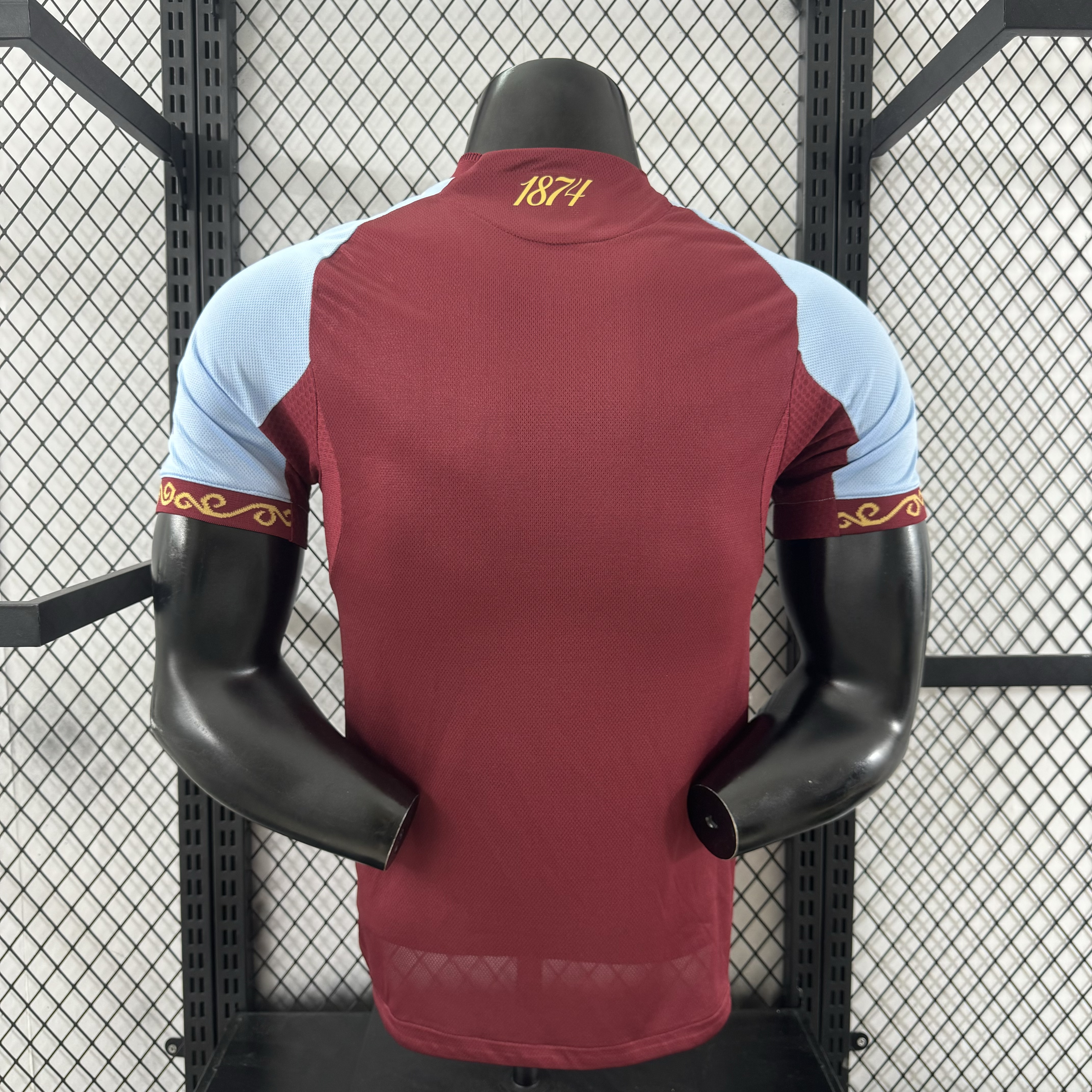 2025/2026 Player Version Astothtn Villthta Home Football Shirt Custom