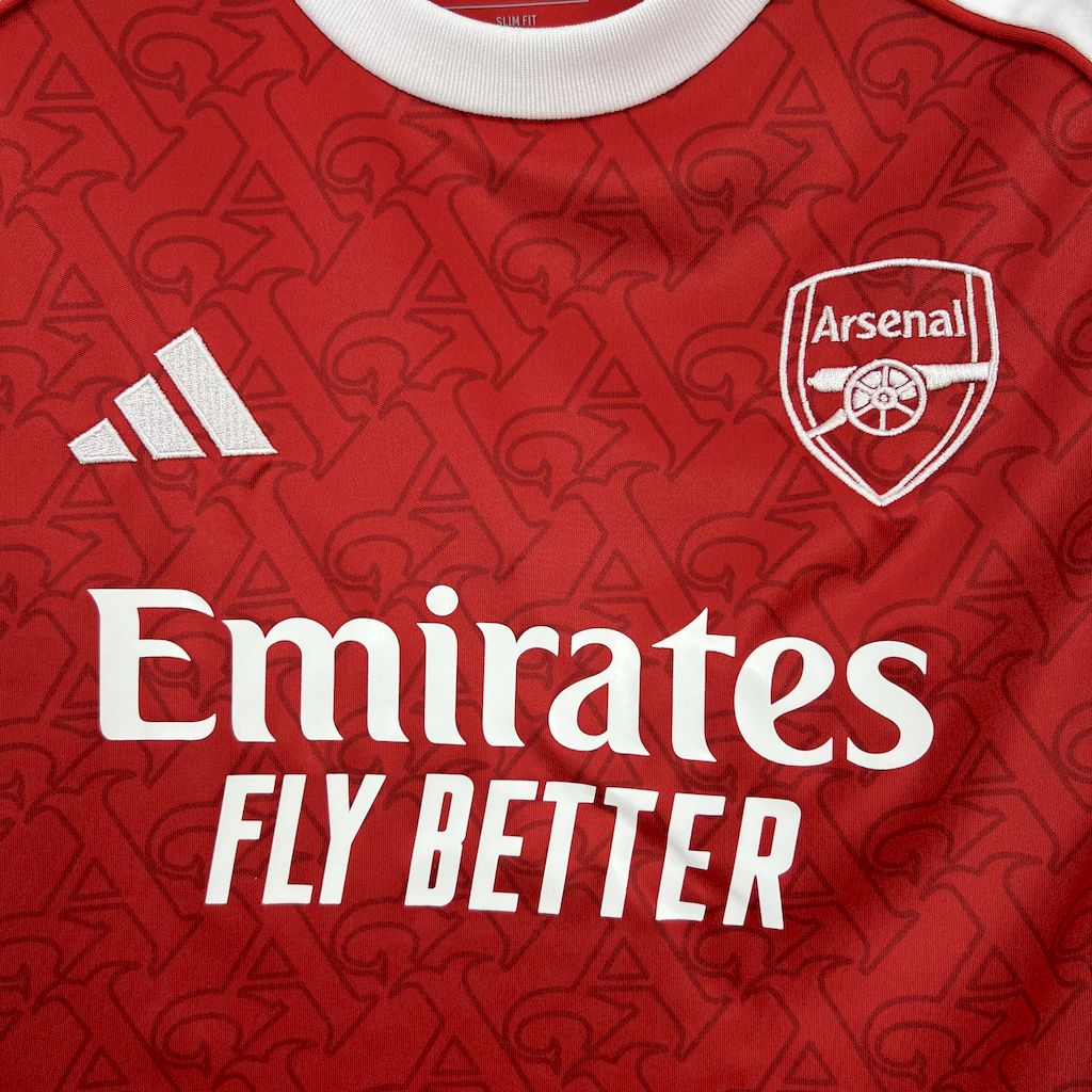 2025/2026 Arsenathtl Home Football Shirt Kids Size Custom