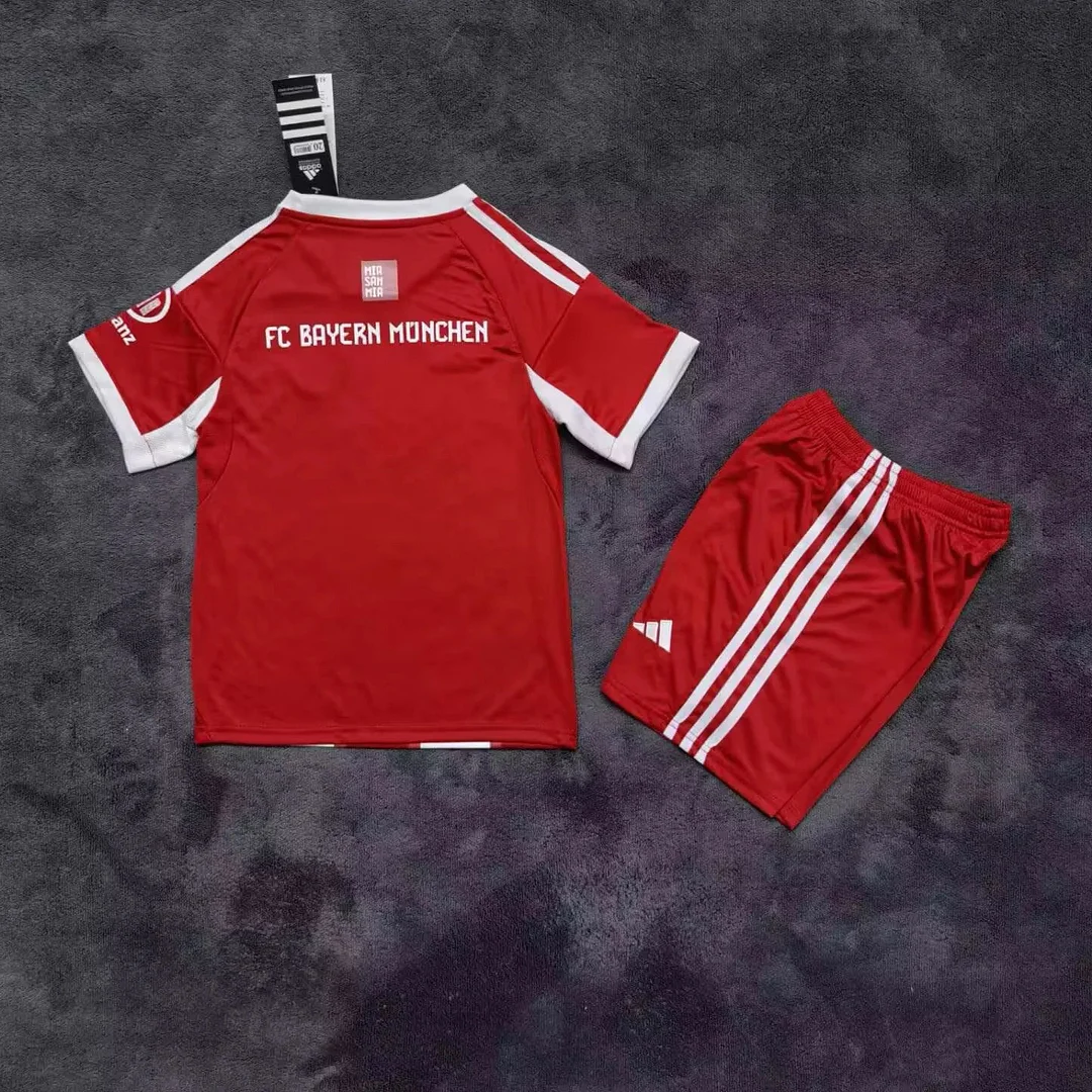 2025/2026 Bayerthtn Munchethtn home Football Shirt Kids Size Custom