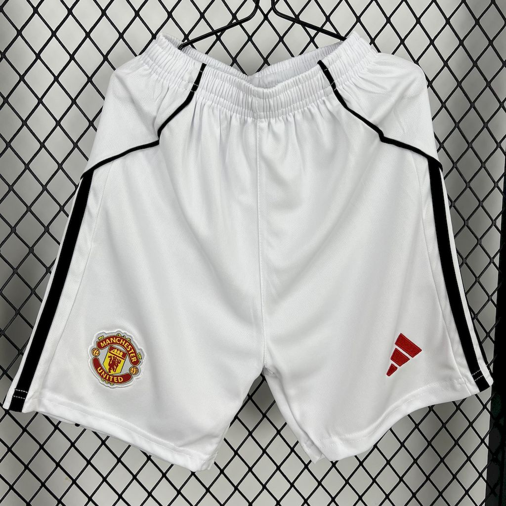 2025/2026 Manchethtster Unitethtd Home Football Shirt Kids Size Custom