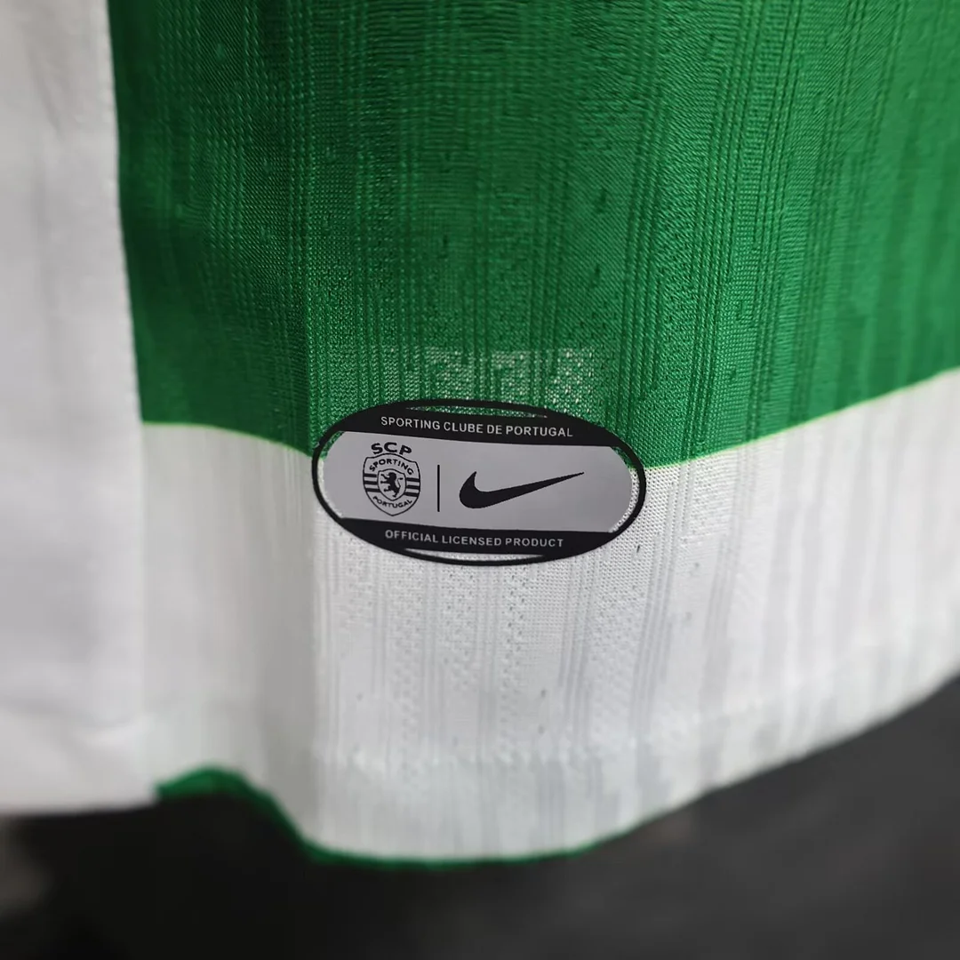 2025/2026 Player Version Sporting Listhtbon Home Football Shirt Custom
