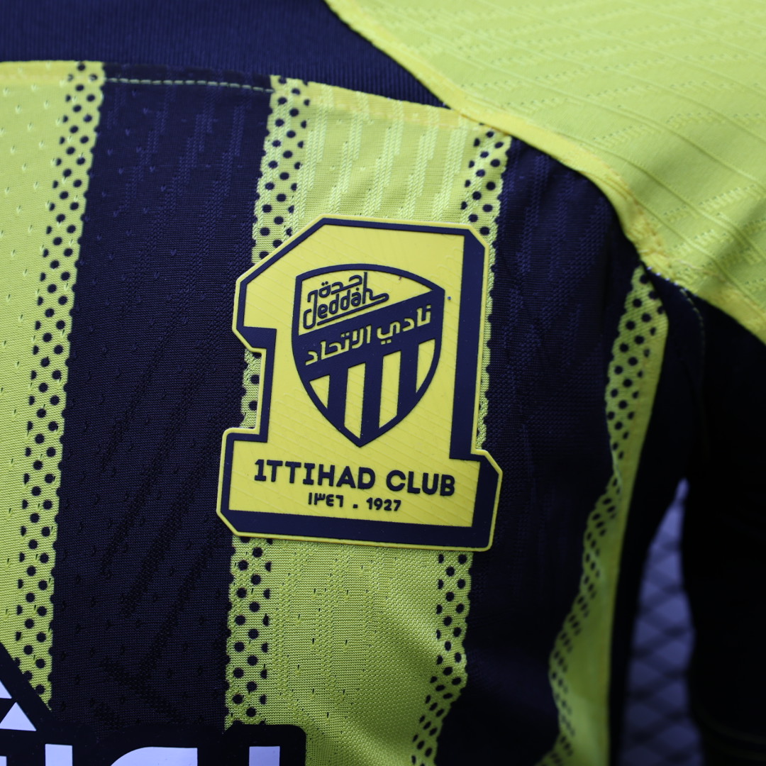 2024/2025 Player Edition Al Ittihad Home Football Jersey