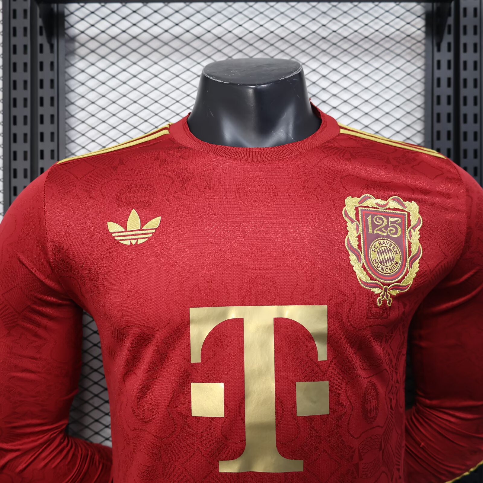 2025/2026 Long Sleeve Player Version Bayerthtn Munchethtn 125th Anniversary Football Shirt Custom
