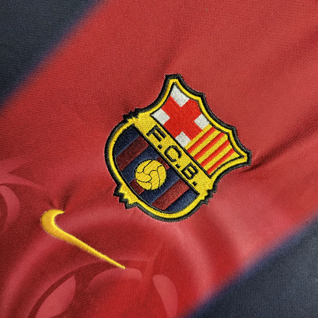 2000/2001 Retro Barcelona x Cactus Jack Skeleton Remake Football Shirt