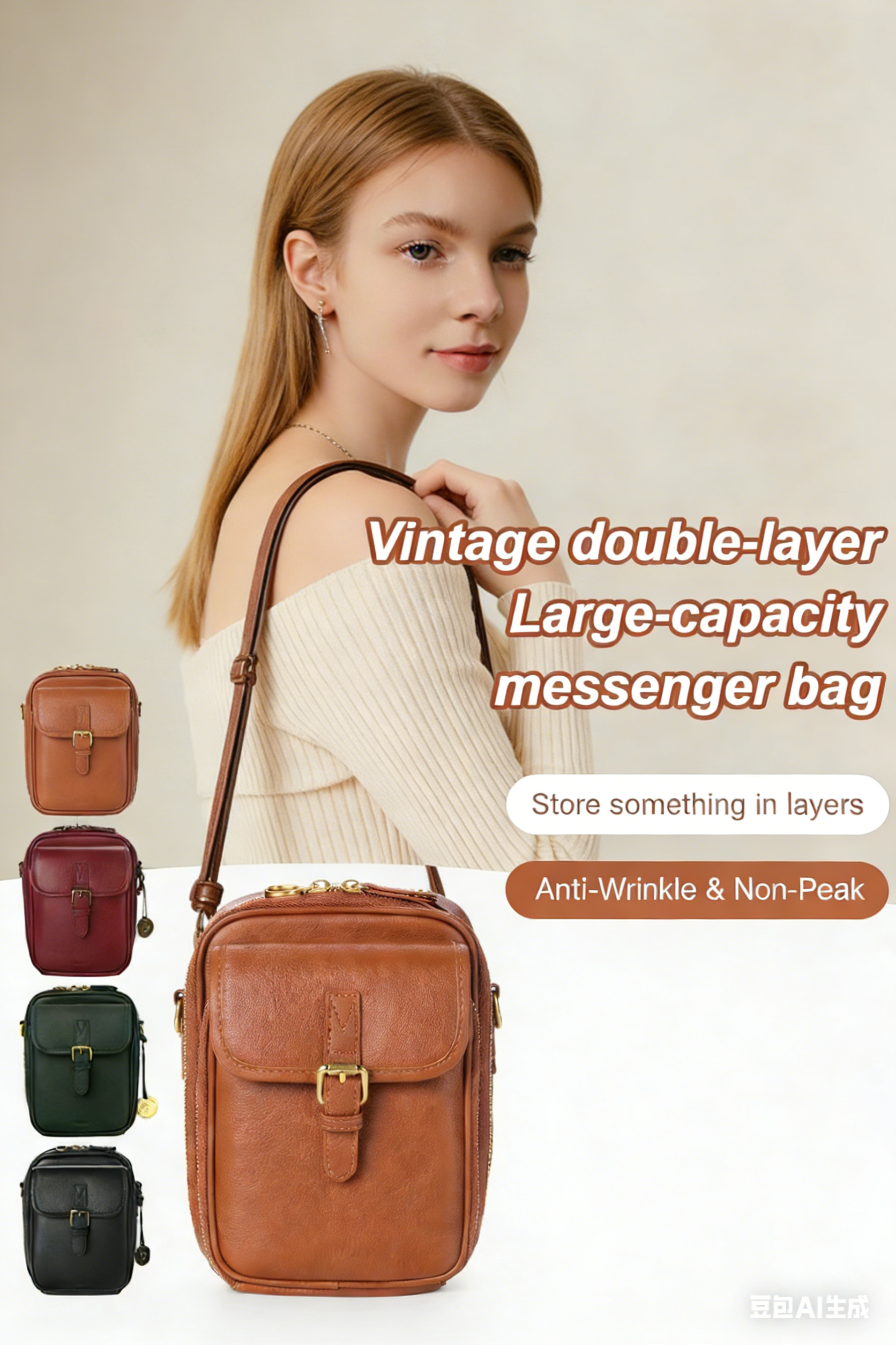 ✨ Paris Fashion Week Bag | French Designer + Italian Full-Grain Leather | Burger Price!