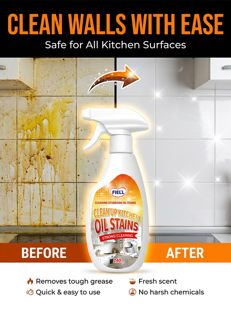 Powerful Grease Cleaner [Safe and Odorless]