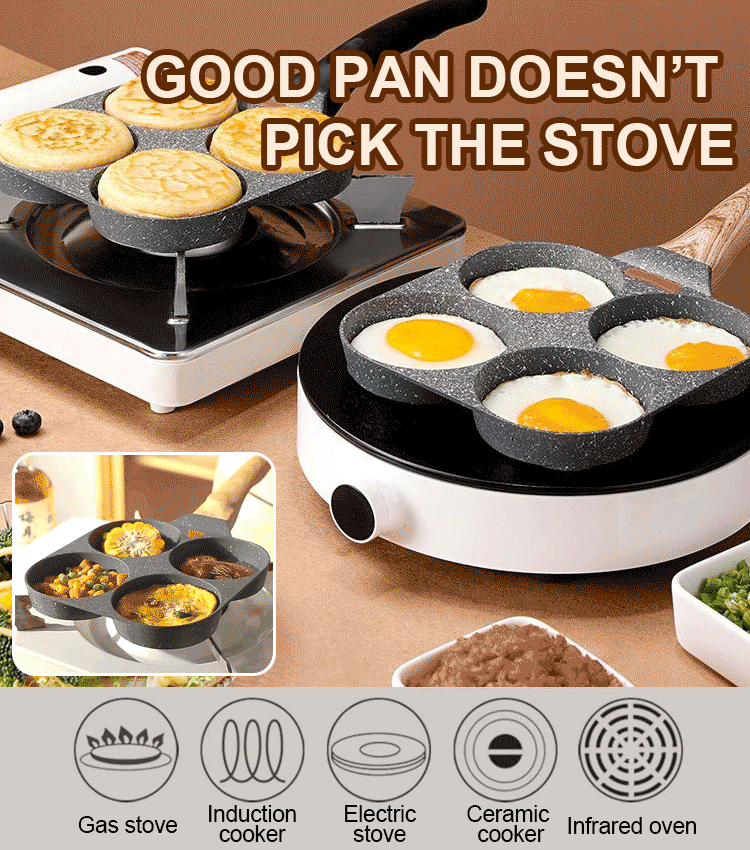 Maifanshi four hole frying pan