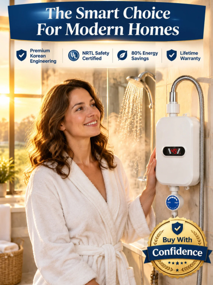 🔥 Instant Hot Water Heater | No Plumbing, No Tank