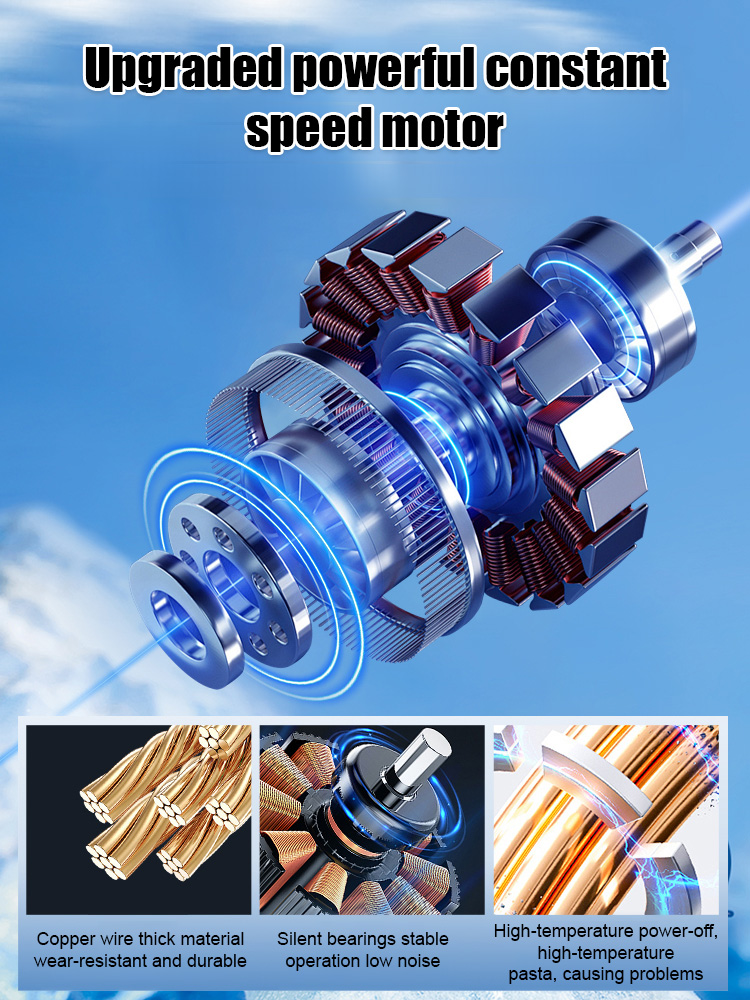 German magnetic blade digital display shaver