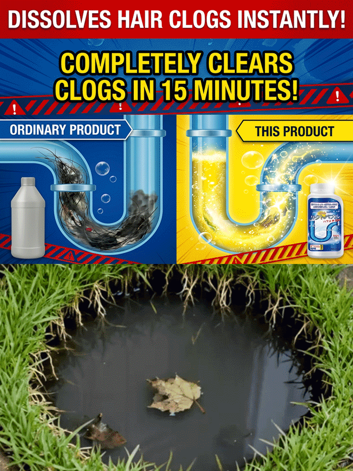 🚿 Unclog Any Drain in 3 Seconds – No Plunger, No Plumber! 🚿NASA-Level Nano Tech • Kills Odors & Bacteria • Safe for All Pipes