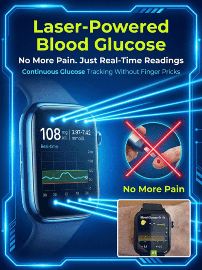 SM29 AI Smartwatch for Blood Glucose Measurement