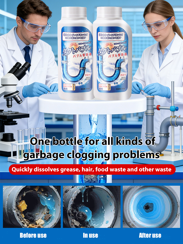 🚿 Unclog Any Drain in 3 Seconds – No Plunger, No Plumber! 🚿NASA-Level Nano Tech • Kills Odors & Bacteria • Safe for All Pipes