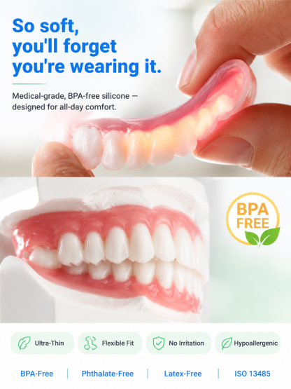 😁 [Limited Edition] Premium Dental Prosthesis – All-Inclusive, No Dentist Needed!