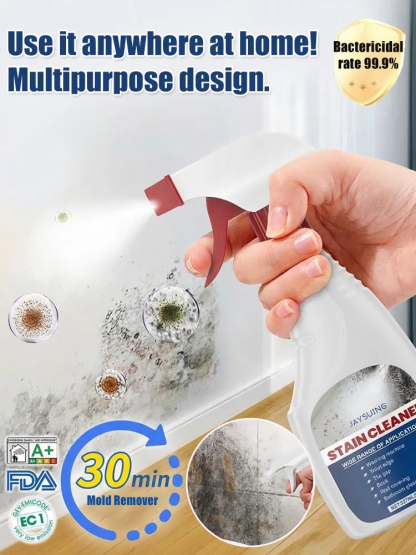 Wall Stain Removal, Mildew Remover, and Refurbishing Cleaning Spray