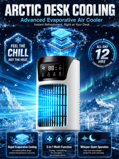 [2026 Bestseller in Europe and America] Instant-Cooling Air Conditioner for Home [Perfect for Hot Climates!]