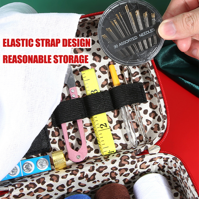 Portable Sewing Kit Needlework Box