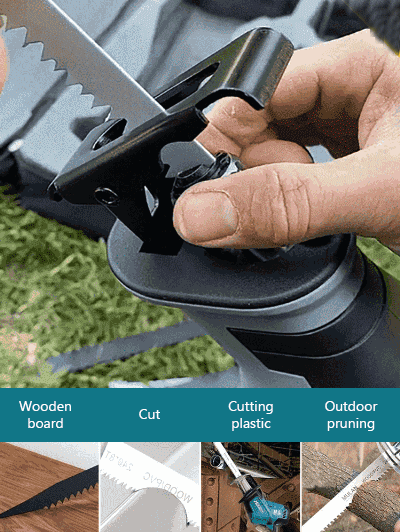 【Easy Cutting】Lithium Battery Reciprocating Saw Saber Saw
