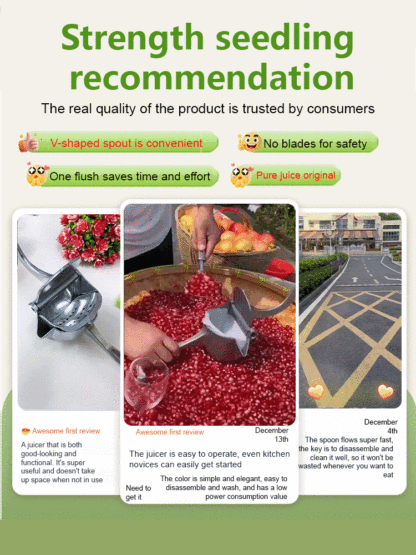 【Original flavor】🍹Manual household juicer