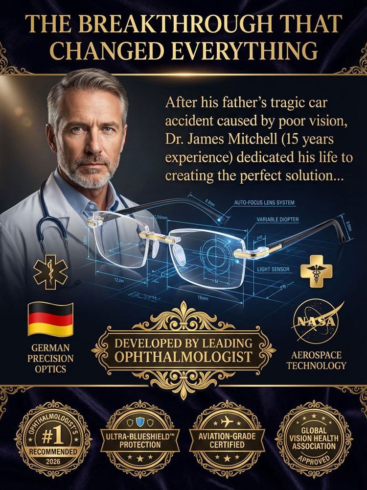 Auto-Focus Multifocal Reading Glasses