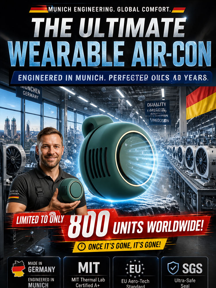 🌬️ Snap-On Mini Fan | Aerospace Cooling, Instant Relief