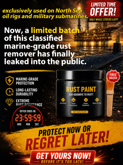 【50 Years Without Rusting】Metal Anti-rust Re-coated with Brightening and Polishing Paint
