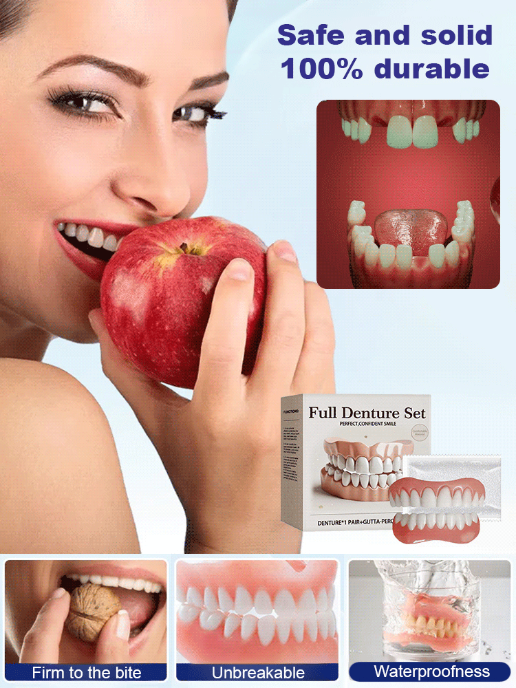 Denture cosmetic set