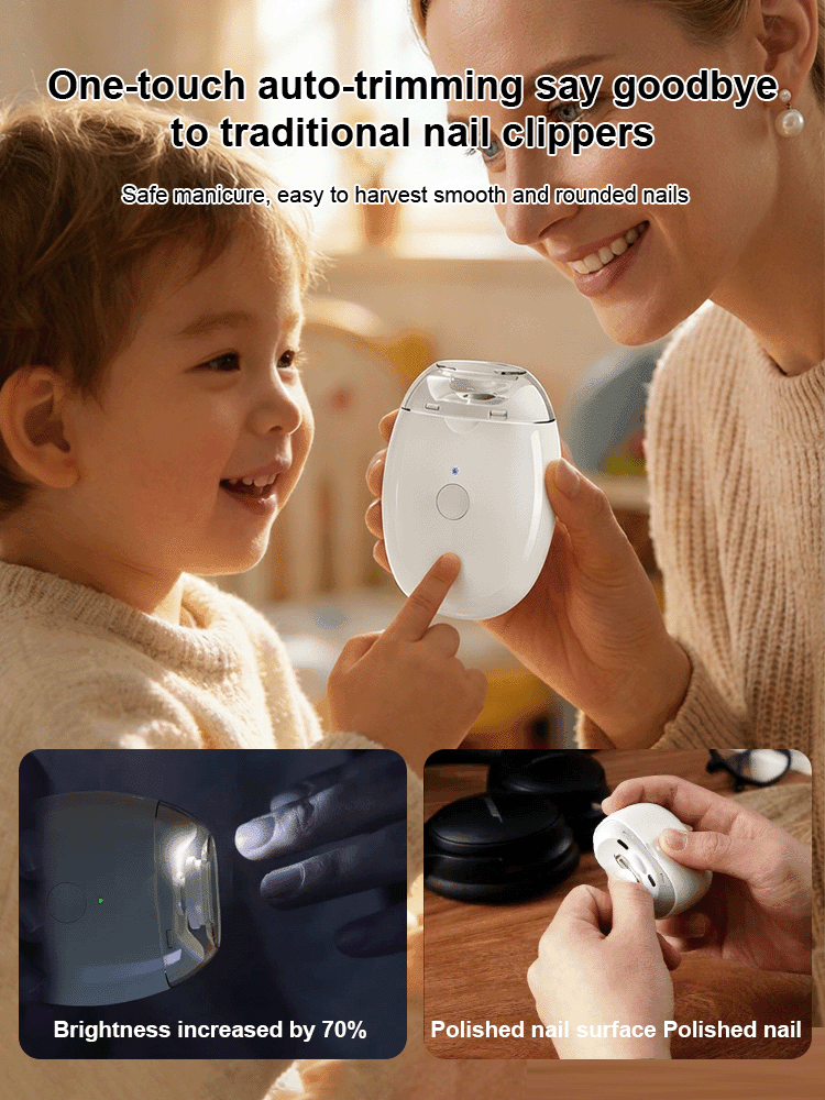【Essential for Homes with Babies and Elderly】Electric Nail Grinder