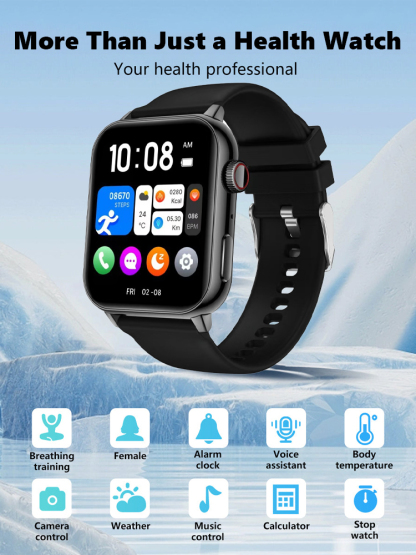 SM29 AI Smartwatch for Blood Glucose Measurement