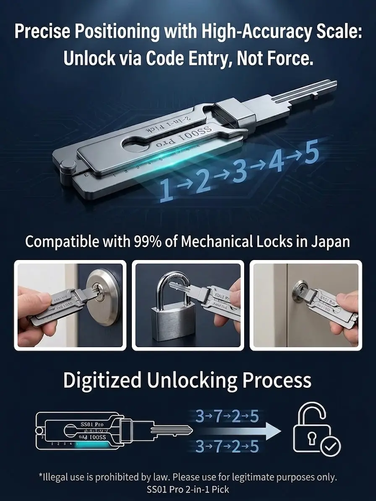 Multi-functional Universal Key Tool