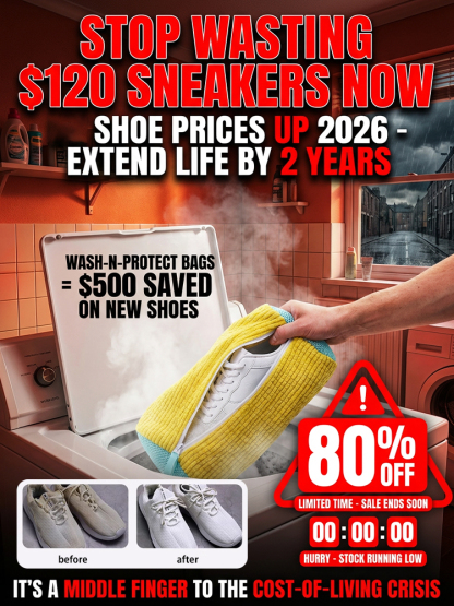 Washing Machine Lazy Shoe Cleaning Bag