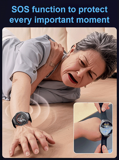 ⌚️Smart Touchscreen Watch, 24/7 Health Monitoring, Battery Life Up to 10 Days