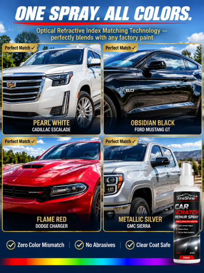 Instant Renewal with One Spray" Car Scratch Repair Spray