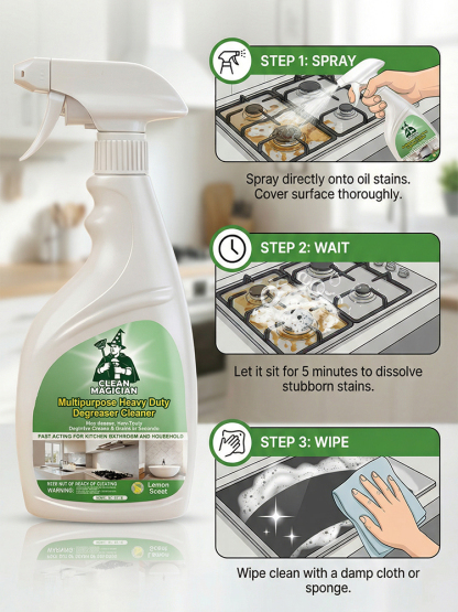  [1L Extra Large Capacity, One Year Use] Heavy Grease Cleaner