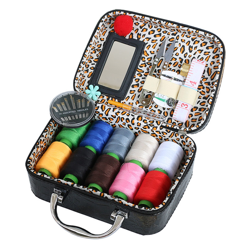 Portable Sewing Kit Needlework Box