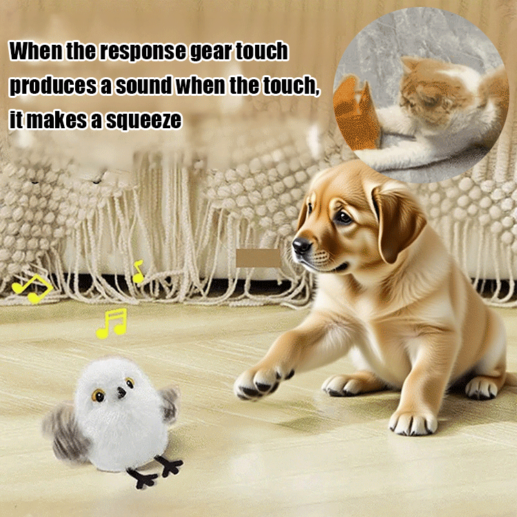 Simulated Electric Shaking Bird Toy