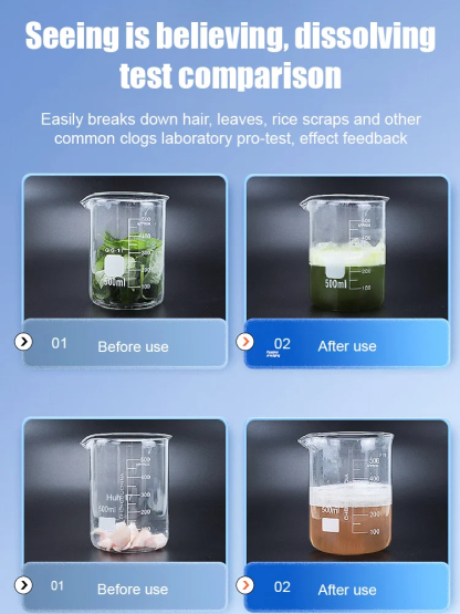 🚿 Unclog Any Drain in 3 Seconds – No Plunger, No Plumber! 🚿NASA-Level Nano Tech • Kills Odors & Bacteria • Safe for All Pipes