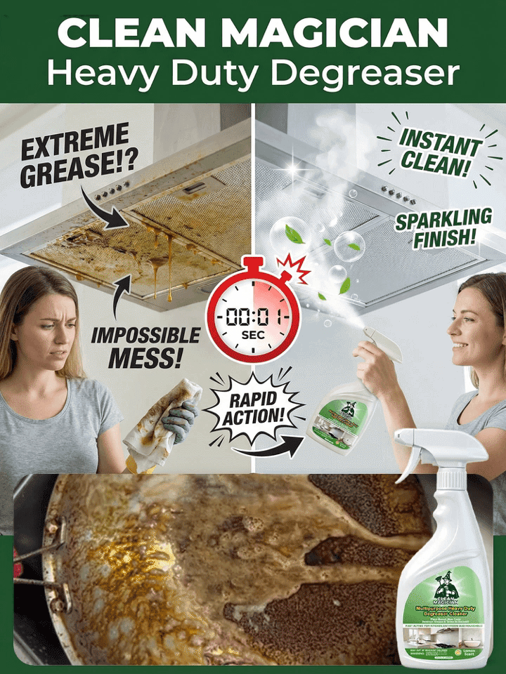  [1L Extra Large Capacity, One Year Use] Heavy Grease Cleaner