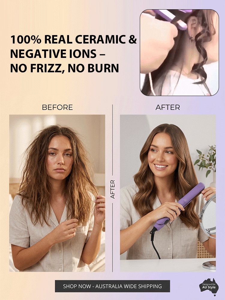 Mini Ceramic Hair Straightener