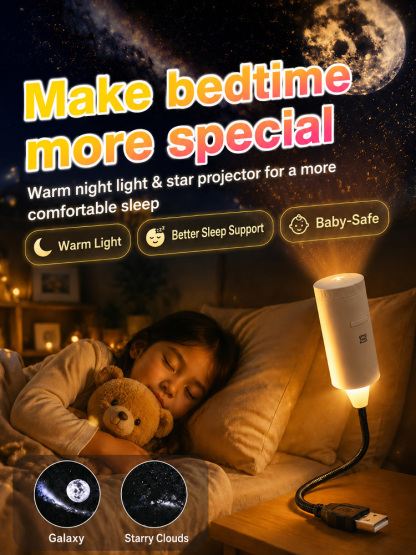 3D Ocean & Starry Sky Projector: Transform Your Home & Car into a Magical Underwater Paradise in Just 1 Second!