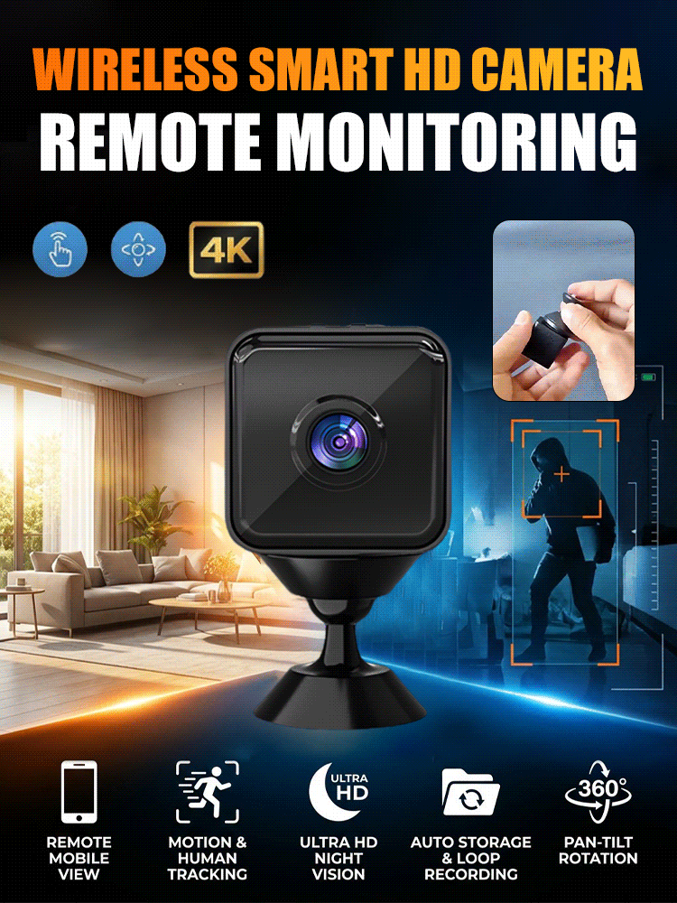 🕵️‍♂️ Invisible Wireless HD Camera – Zero Setup, Zero Fees, Total Peace of Mind