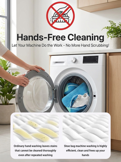 Washing Machine Lazy Shoe Cleaning Bag