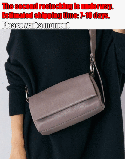 ✨ Paris Fashion Week Bag | French Designer + Italian Full-Grain Leather | Burger Price!