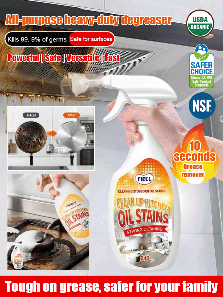 Powerful Grease Cleaner [Safe and Odorless]