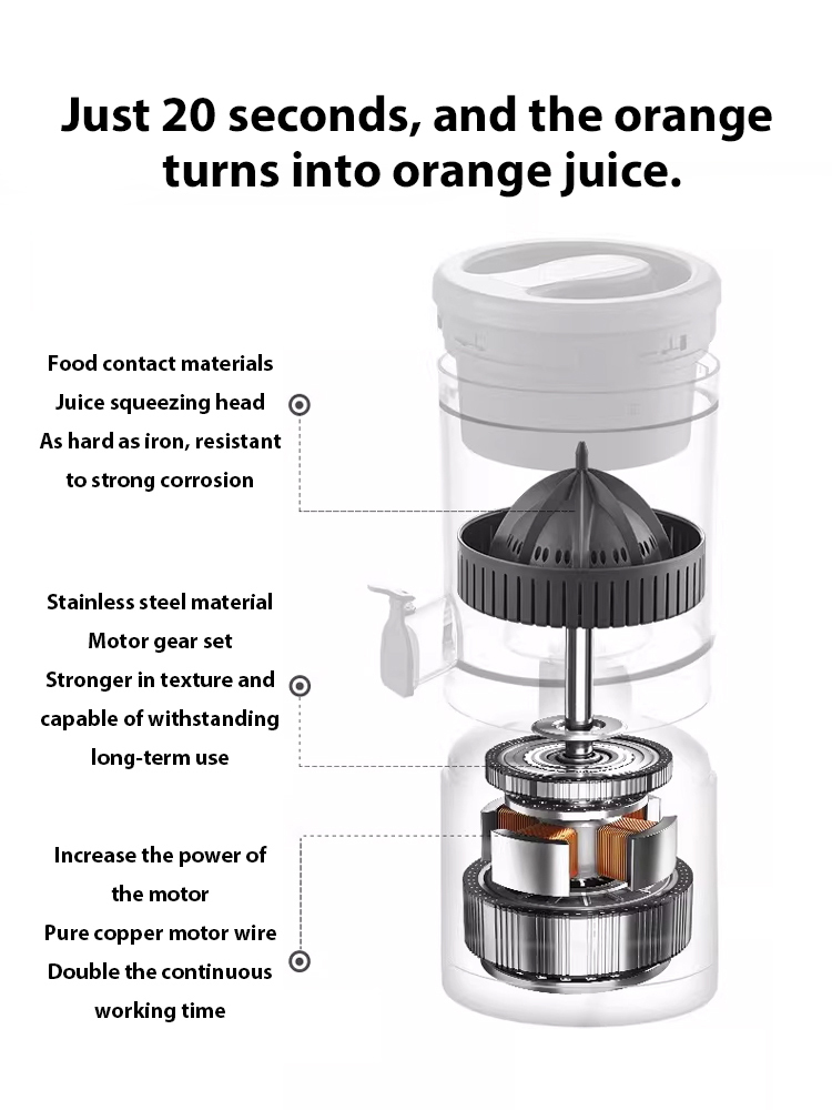Fully Automatic Electric Juicer for Home