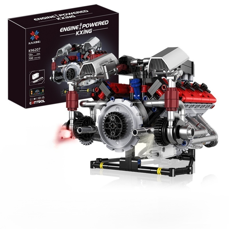 🔥 【Quality Replica】V8 Engine Model – CNC-Machined, Fully Operational