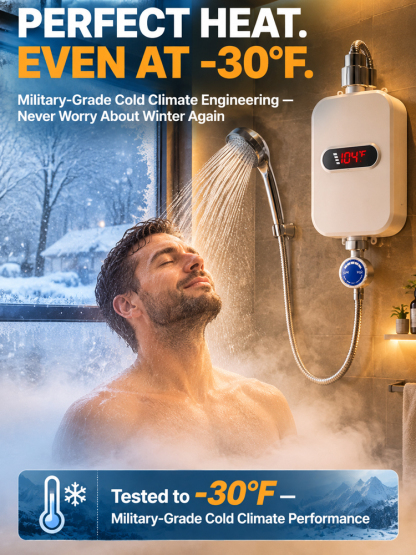 🔥 Instant Hot Water Heater | No Plumbing, No Tank