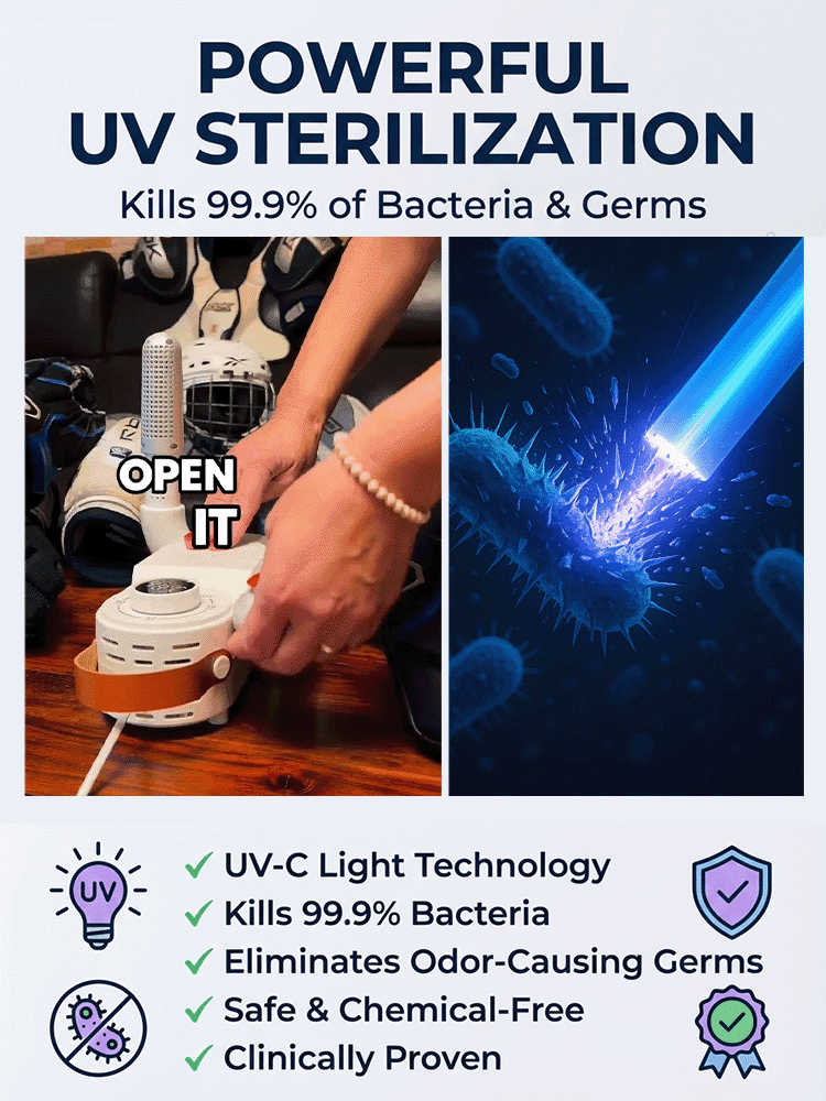 All-in-one shoe dryer