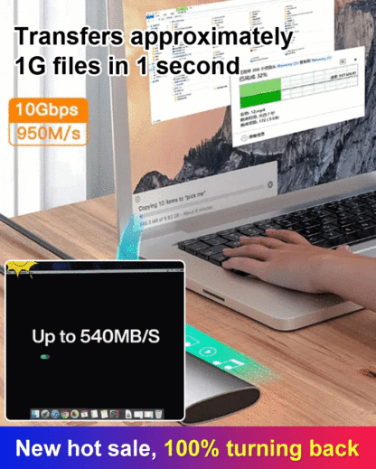 ⚡ 16TB Portable SSD – Blazing Fast. Pocket-Sized Power. 10Gbps • 1GB/sec • Works with Every Device